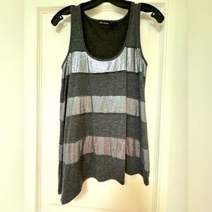 Brand New Ella Moss Top in Silver